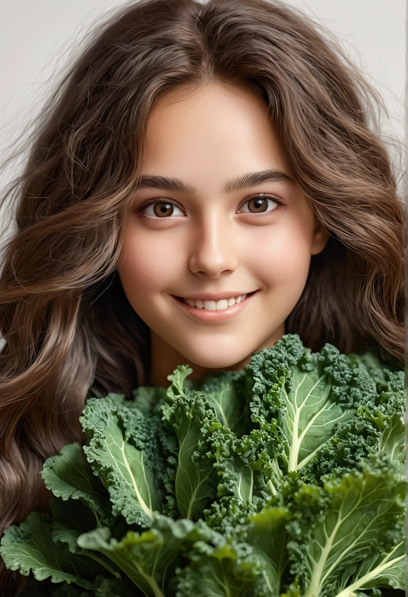 pubic-hair,Kale, Kale, whole body, Medium chest,beautiful detailed eyes, (long hair:1.2), (8k, best qualityer, work of art:1.2), (realisitic, fotorrealisitic:1.37), ultra detaild, Kizi, (blush), (ssmile: 1.15),