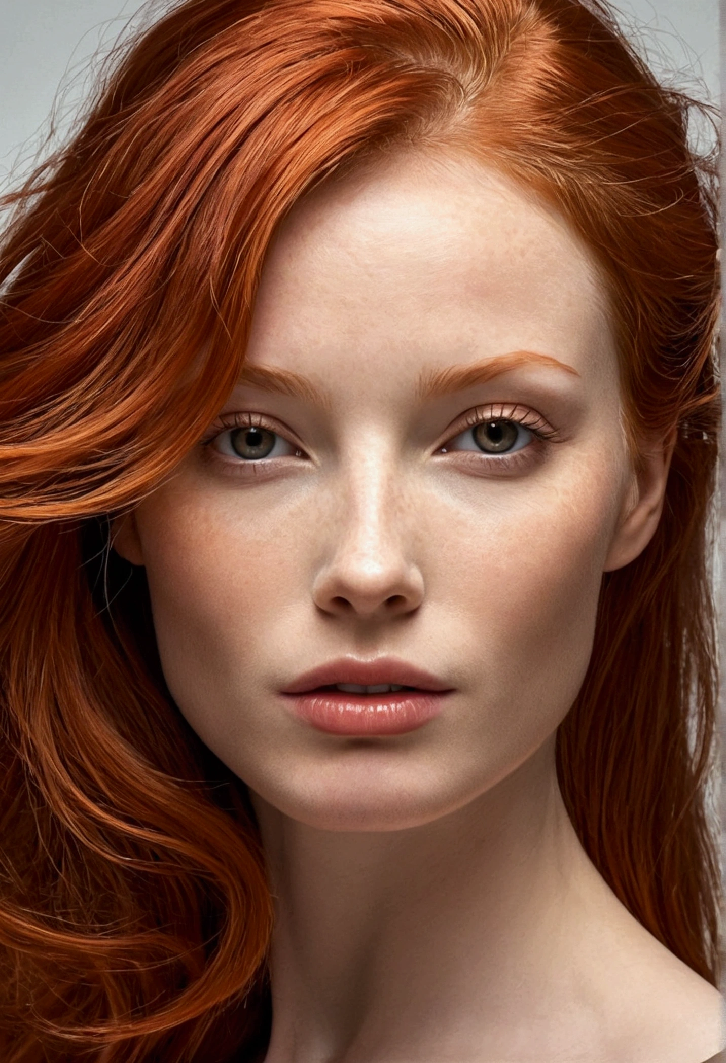 redhead woman