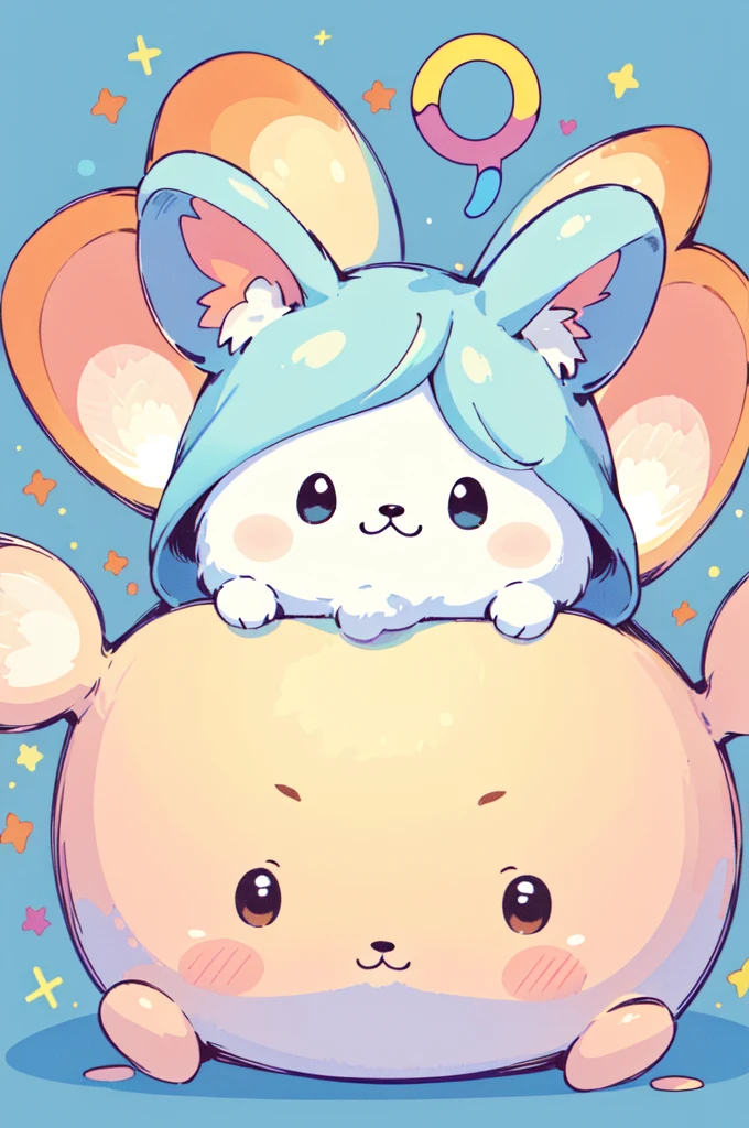 There are too many cute things, Full of cuteness, The world is full of kawaii,
(100 cute characters, Lots of cute characters, that&#39;It&#39;s hard to count),
(masterpiece), (Highest quality), (Very detailed), (Vivid and colorful images),
Clear images, Clear images, Very detailed background