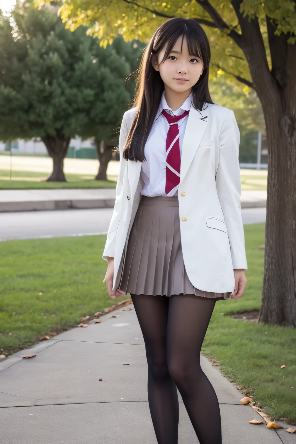 high school girl,naked,pantyhose,public