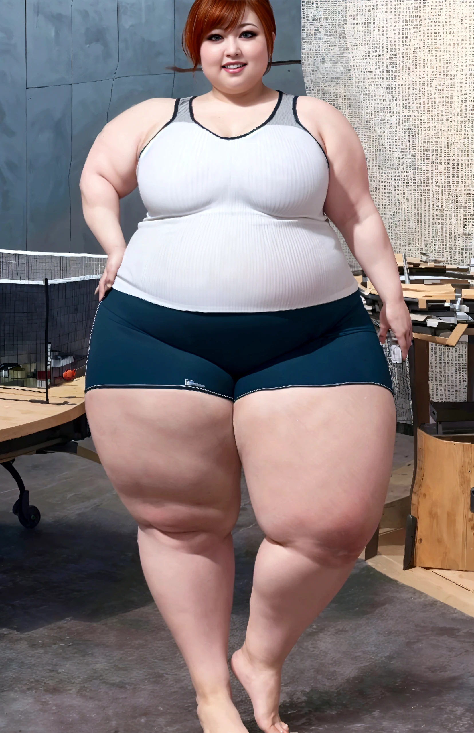 (((Photo Composition))), gravure, highest quality, Very detailed, Realistic, Very detailedskin, Perfect Anatomy, (Japanese MILF),80 years old, big breasts, Mature Woman, Sexy, Chromo White Skin, View your viewers,(((obesity))),Double chin,(Sagging breasts),((Big belly)),black bikini,Thick arms,thick upper arms,Thick legs,fat girl,Pussy juice,long hair,Facial wrinkles,make up,gater ring,((wet skin)),tanga,((brown hair)), pool,from below,topless, grabbing own breast,show off pussy,female masturbation,creampie