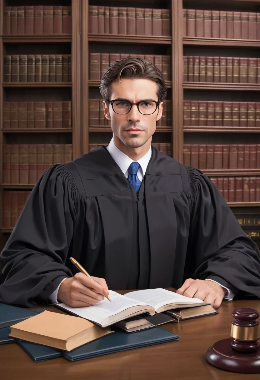 A capable male lawyer