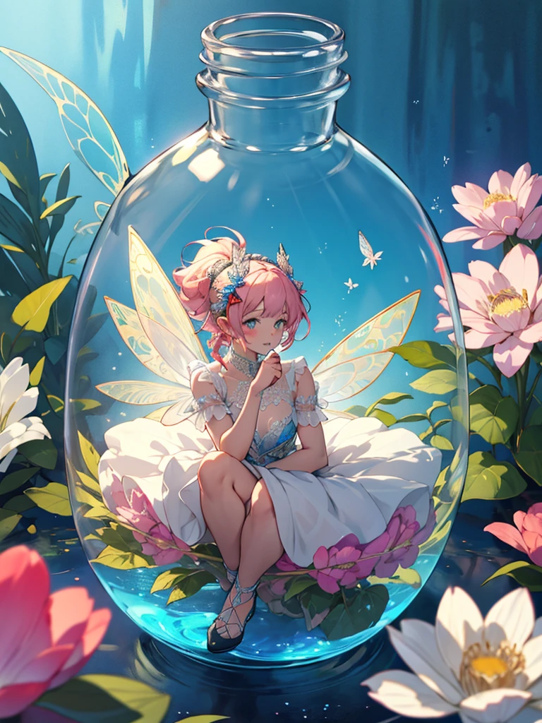 Fairy in a bottle