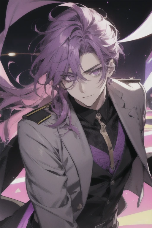 1guy, official, purple eyes,