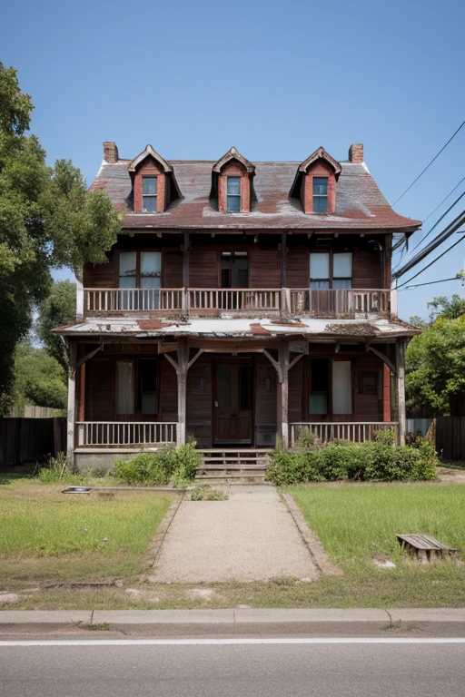Abandoned house、exterior