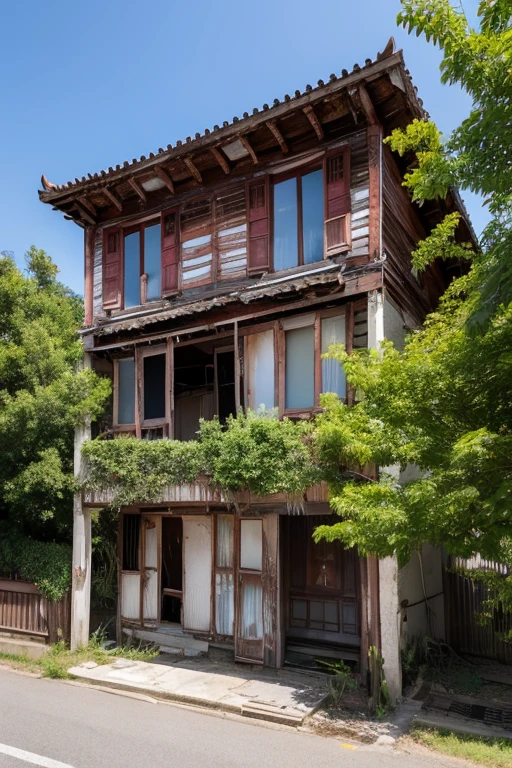 Abandoned house、exterior