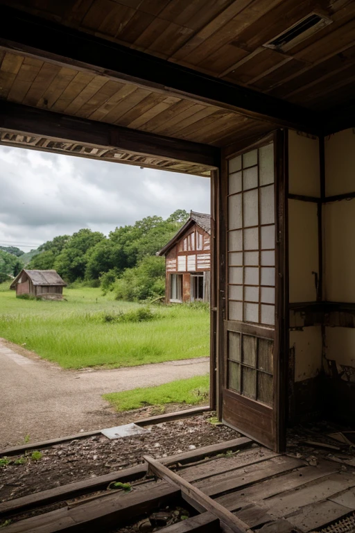 Abandoned house、exterior