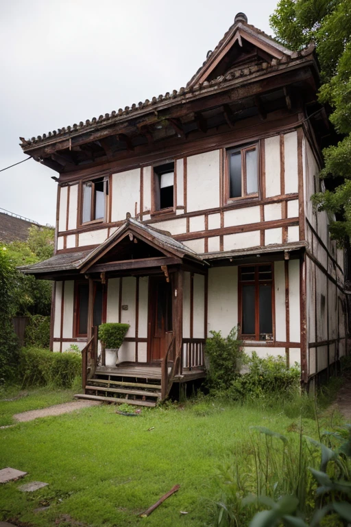 Abandoned house、exterior