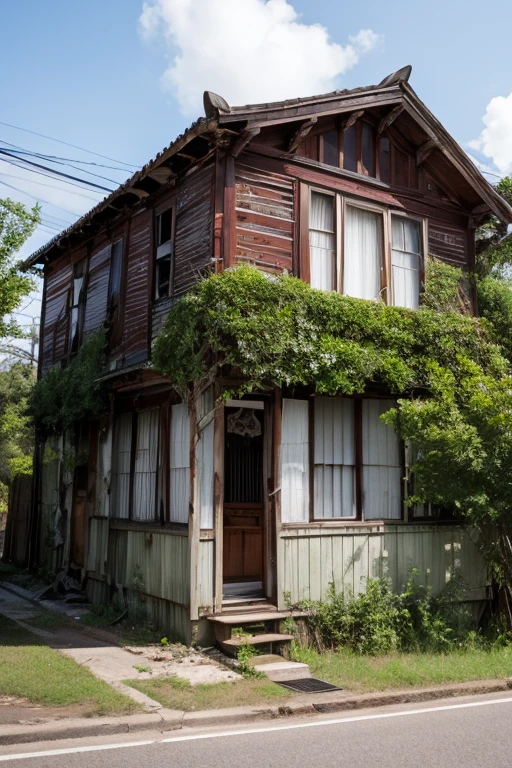 Abandoned house、exterior