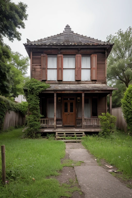 Abandoned house、exterior