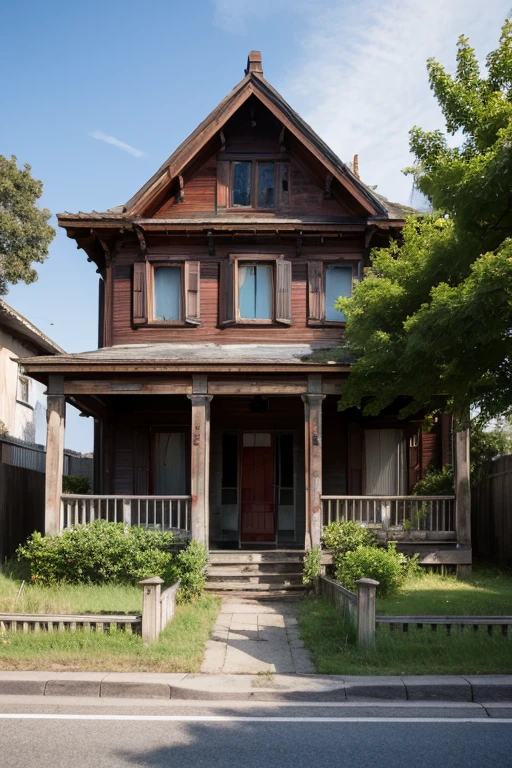 Abandoned house、exterior