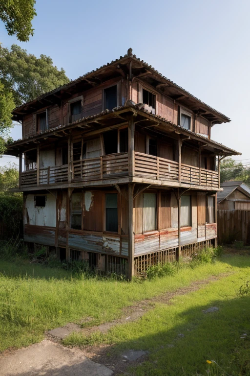 Abandoned house、exterior