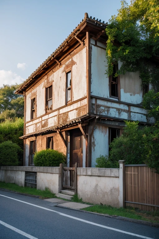 Abandoned house、exterior