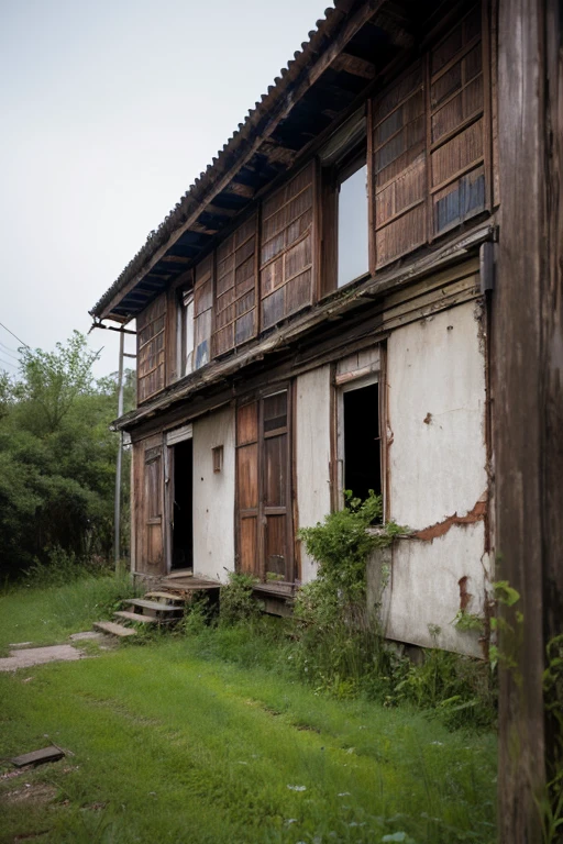 Abandoned house、exterior