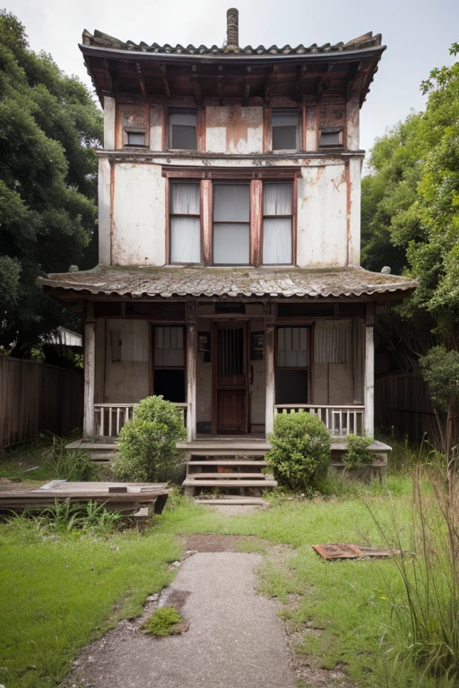 Abandoned house、exterior