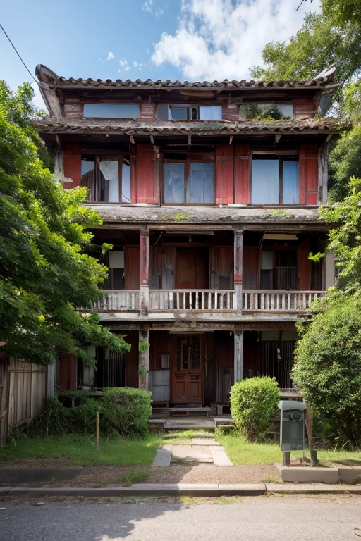 Abandoned house、exterior