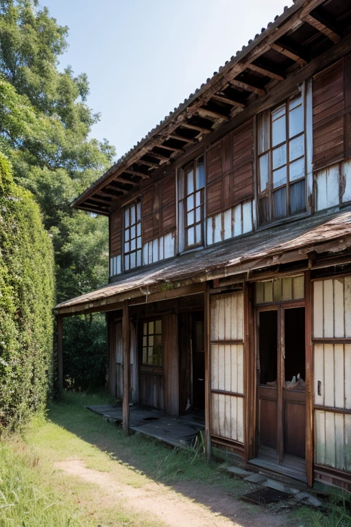Abandoned house、exterior