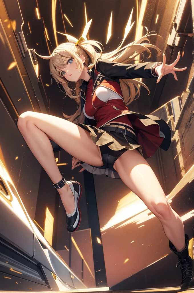 open legs, stand