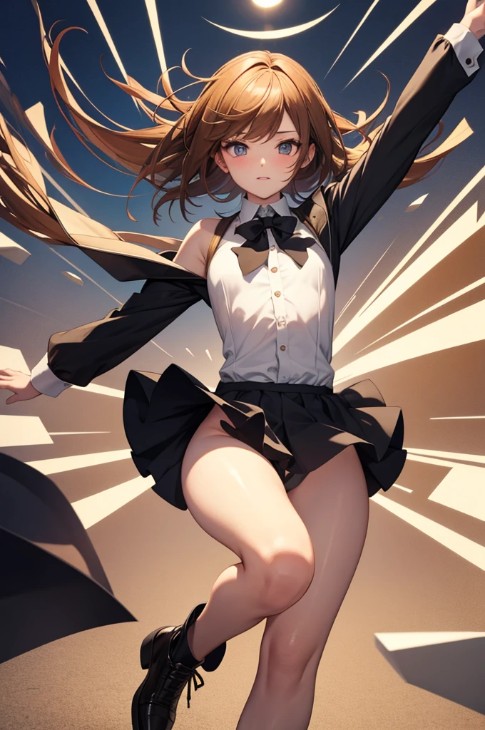 open legs, curtsey