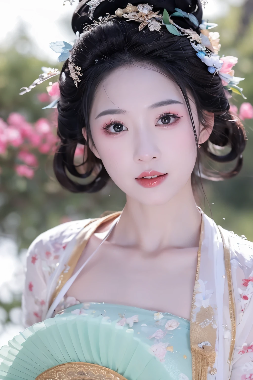 ulzzang-6500-v1.1,(RAW photos:1.2),((Reality:1.4))最好of质量 ,masterpiece, illustration, Extremely delicate and beautiful, Extremely detailed ,CG ,Unite ,8k wallpaper, 惊人of, Fine details, masterpiece,最好of质量,official art,Extremely detailed CG Unite 8k wallpaper,absurd, incredibly absurd, 巨大of文件大小, Extremely detailed, high resolution, Extremely detailed,美丽细致of女孩, Extremely detailed eyes and face, 美丽细致of眼睛,light,1 Girl,(Upper Body),透明of,Looking at the audience,outdoor,depth_of_site,