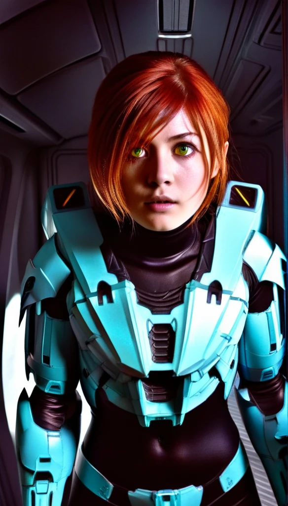 ((fall body)) 1 Girl、((glowing eyes, red eyes)), Medium Bust、solo、red Hair、covered navel, space helmet, muvluv,、Mobile Race Suit、Shoulder Armor、ceiling、Wide Shot、Looking Ahead、zipup suit 、Closed Mouth、Highest quality、medium quality、22 years old、Mobile Trace System、cockpit、Asian、CyborgCosplay RosamundPikeSDXL
