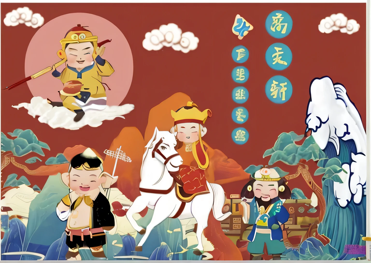 Change the 4 in the picture to 5,Gao Wenxuan changed to Wu Yihua