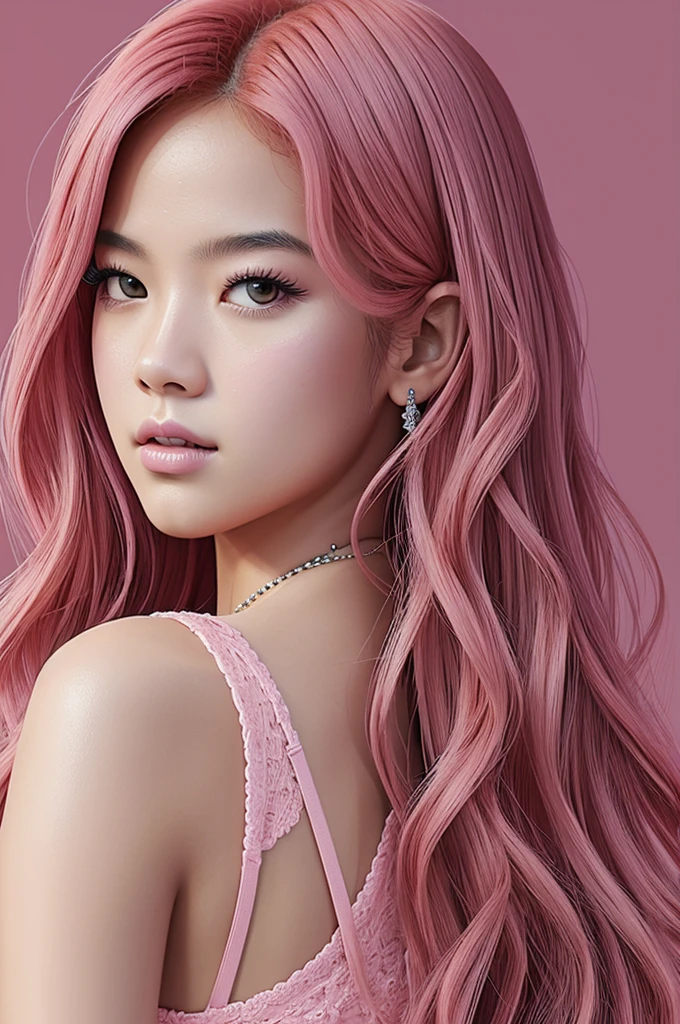 Create a Digital Drawing of Rosé by blackpink