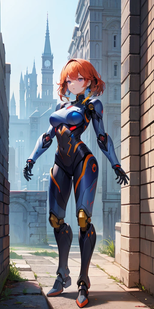 There is a woman in a robot suit posing next to an ancient building, Beautiful white girl half cyborg, Cute cyborg girl, Beautiful girl cyborg, Perfect Robot Girl, Cyborg girl, Young cyborg grady, Beautiful Female Robot, Beautiful robot woman, cyborg girl, perfect cyborg female, porcelain cyborg, Female robot, Beautiful cyborg images