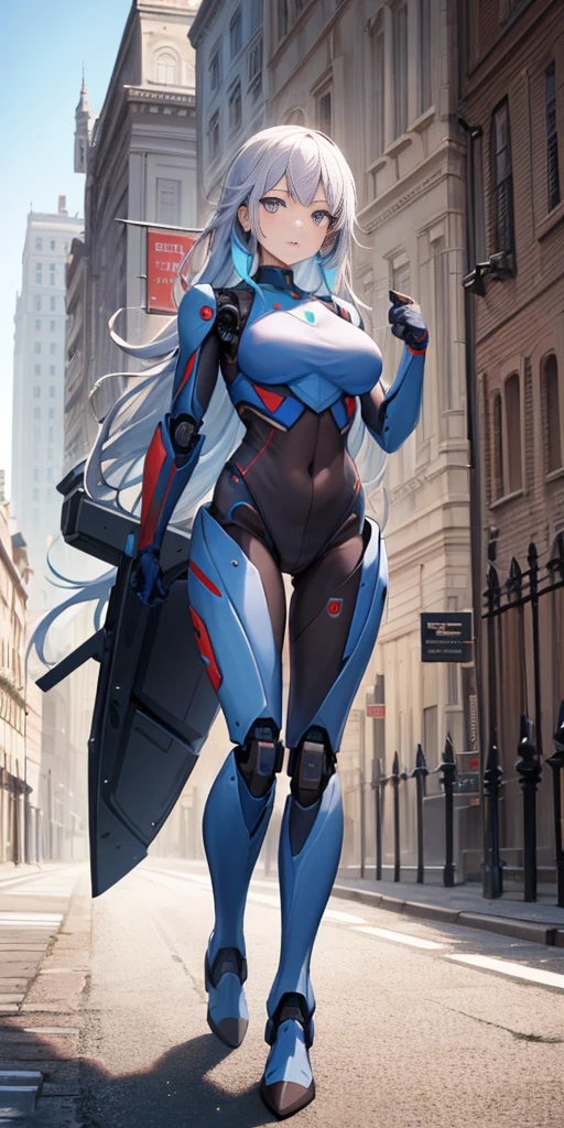 There is a woman in a robot suit posing next to an ancient building, Beautiful white girl half cyborg, Cute cyborg girl, Beautiful girl cyborg, Perfect Robot Girl, Cyborg girl, Young cyborg grady, Beautiful Female Robot, Beautiful robot woman, cyborg girl, perfect cyborg female, porcelain cyborg, Female robot, Beautiful cyborg images