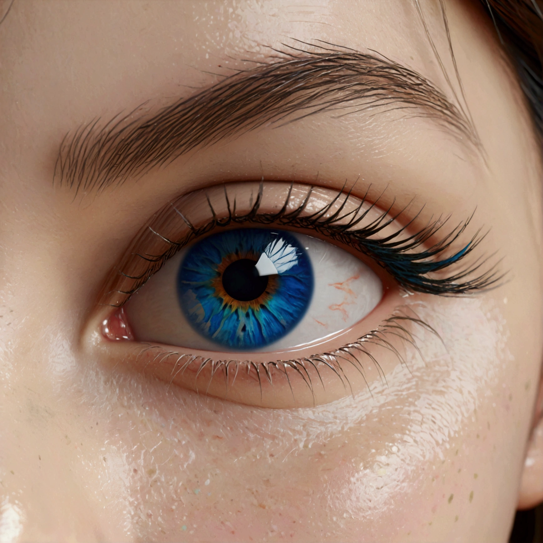 (Very detailed CG ユニティ 8k 壁紙),(masterpiece), (Highest quality), (Very detailed), (Best illustrations),(Best Shadow), (Sharp eyeliner, eye shadow, Detailed eyes:1.1),, ,((The pupils are realistic and resemble the Earth.:1.3)), IWS2000,((Blue pupils))