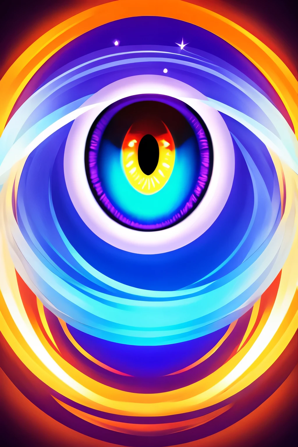 Magic floating eye 