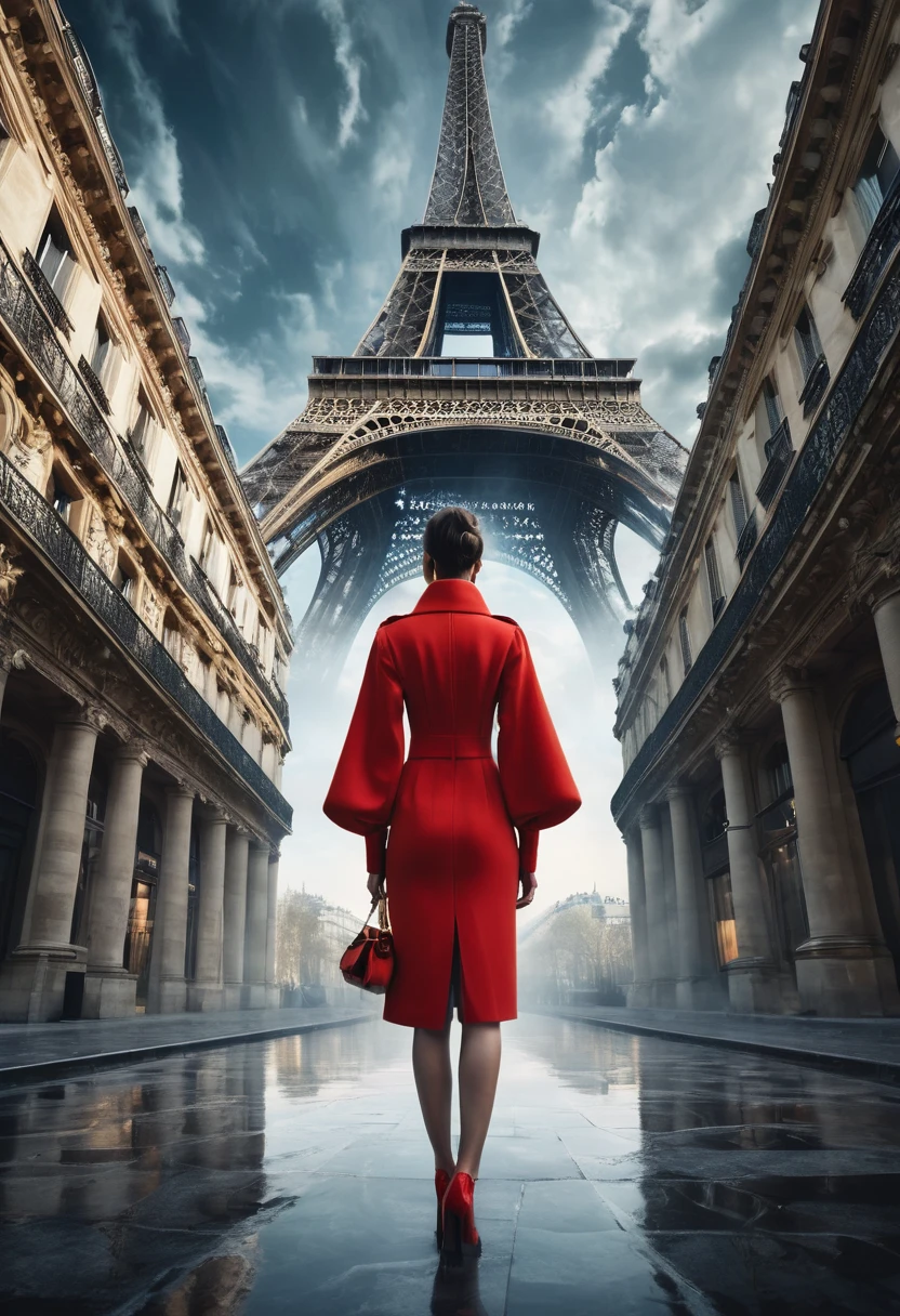 Ultra-detailed, surreal pieces explored through a technology-art focused lens. Ultra-realistic paranormal phenomenon. An unbelievable event. floating architecture. Dramatic lighting, dynamic angles, and storytelling evoke cinematic emotions. special visual effects. paris collection model.perfect lady.Capture ultra-high resolution images with surreal lighting and otherworldly compositions. Various digital art techniques. minimalism. cinematic. luxury. non-traditional beauty. conceptual art. Avant-garde modern architecture. Extraordinary design ability. art. An artist's compelling story. visual art. contemporary art. Minimalist high fashion design. Paris collection. mixed media. No copyright. Avant-garde art direction. dramatic pose. Award-winning photography. design group. A digital masterpiece. Avant-garde. An iconic place. Carefully selected best artwork. An incredibly creative installation.