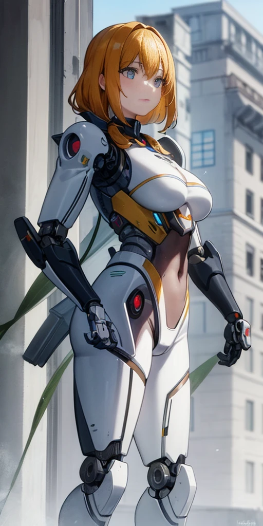 There is a woman in a robot suit posing next to an ancient building, Beautiful white girl half cyborg, Cute cyborg girl, Beautiful girl cyborg, Perfect Robot Girl, Cyborg girl, Young cyborg grady, Beautiful Female Robot, Beautiful robot woman, cyborg girl, perfect cyborg female, porcelain cyborg, Female robot, Beautiful cyborg images