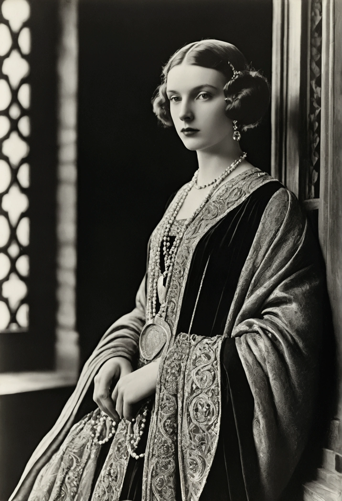 style of Edwin Austin Abbey by ansel adams