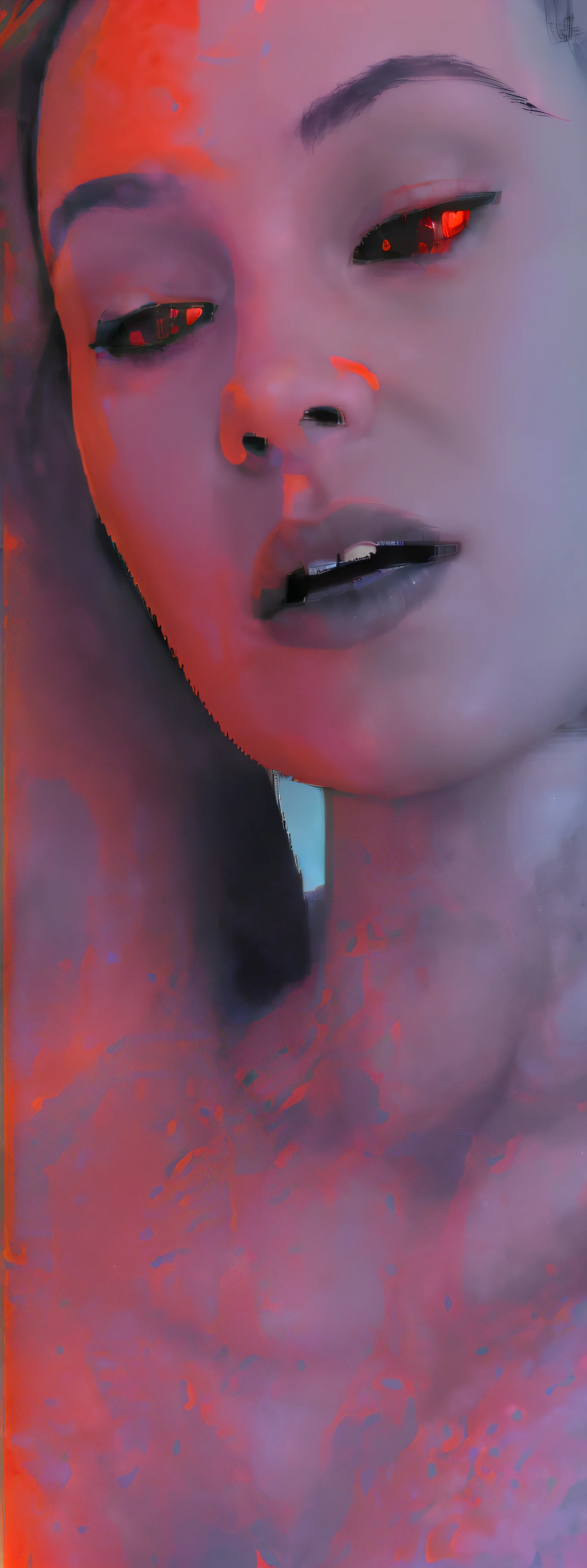 masterpiece, best quality, (extremely detailed CG unity 8k wallpaper), (best quality), (best illustration), (best shadow), absurdres, realistic extremely_dark_red lighting,realistic dark red lighting,8 k sensual extremely_dark red lighting,extremely_dark red and cinematic lighting, volumetric extremely_dark red dramatic lighting, cinematic extremely_dark red lighting, cinematic volumentric extremely_dark red lighting, (Abyss), beautiful detailed dark red glow, art by PeterMohrBacher.STOP.Safe_for_Work:2