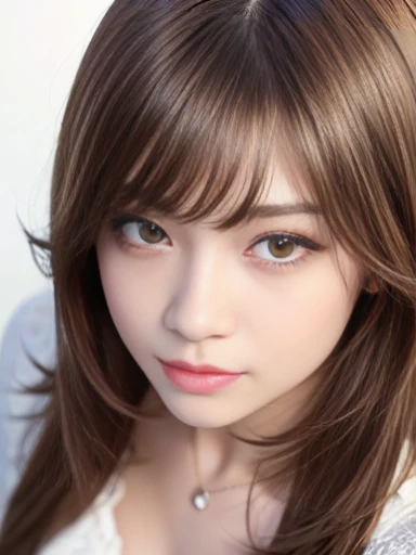 masterpiece、highest quality、High resolution、Tabletop、wallpaper、Realistic、Bright lighting、Professional Lighting、Smooth lighting、Japanese women、Adult、Beautiful woman、gravure、sexy、so beautiful、Beautiful Skin、Beautiful and detailed、Detailed face、slim、short hair、Brunette colored hair、Brown eyes