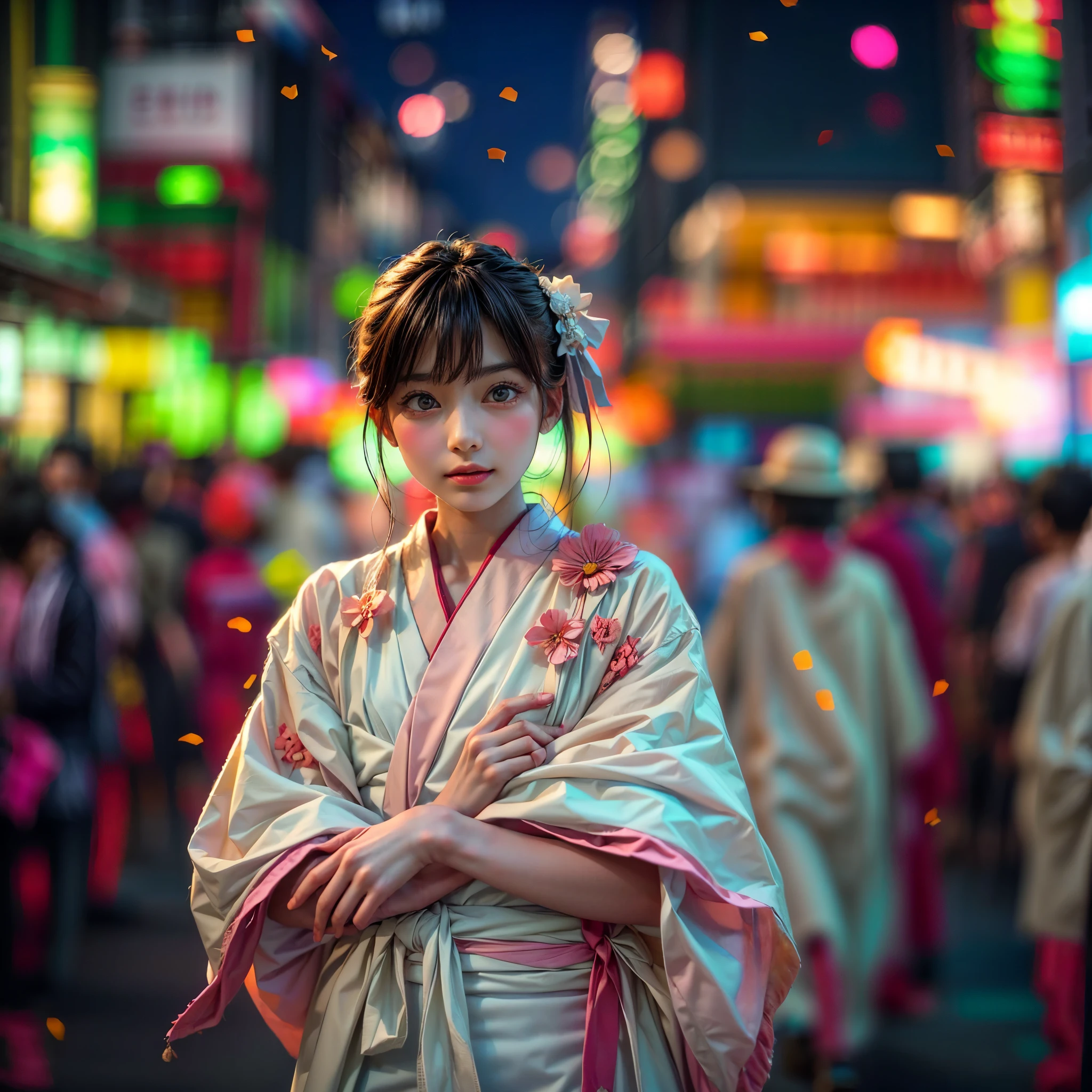 ((bokeH, Acutance:0.85, ultra-detailed:1.35)), (((from below))) . The background is the downtown area at (Twilight:1.4), (((Red clouds above hed:1.28))), { The Sky takes up more than third of the composition | (many colorful Lights:1.2) | lens flare | Burning | Haze | (luminous Particles) | Mystic sight | God rays | Lightning }, { Underboob | Oiled ivory skin | FullBody:1.2 } . (Masterpiece:1.2) of professional Analog photo with Hasselblad, (((realistic and photorealistic with touch of rawness:1.37))) . ((( A group photo of KAWAII girls in WHITE Fundoshi, at Hakata Gion Ymakasa Festival ))), ((Extremely detailed KAWAII face variations)) . Assfocus with looking ahead . (Starry IridescentParticles:1.2), {HiddenHands|(Corrected Childish Hand)}