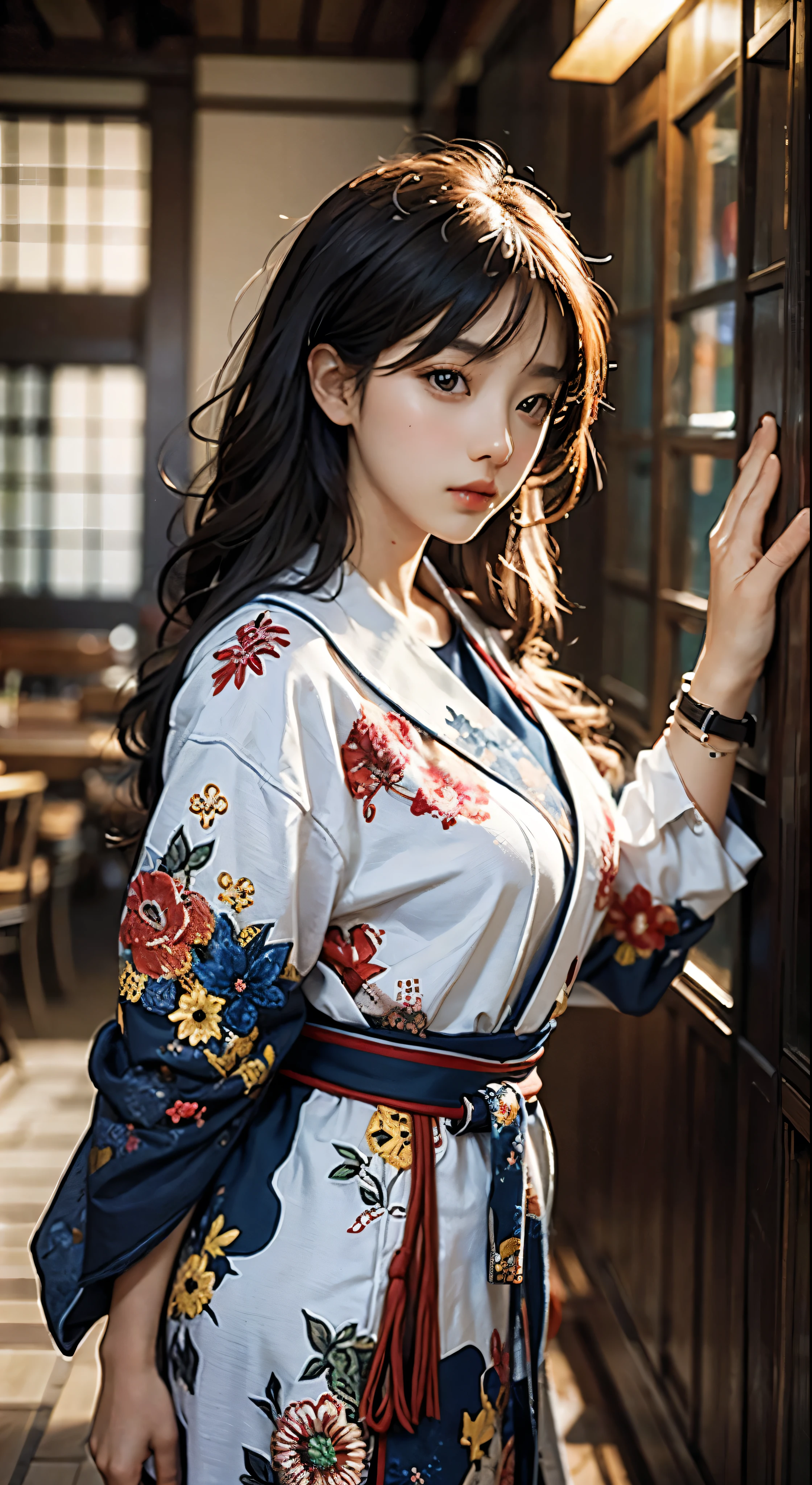 ( (8k:1.27), top quality, masterpiece, super high resolution:1.2) Photo of a cute Japanese woman (beautiful:1.1)