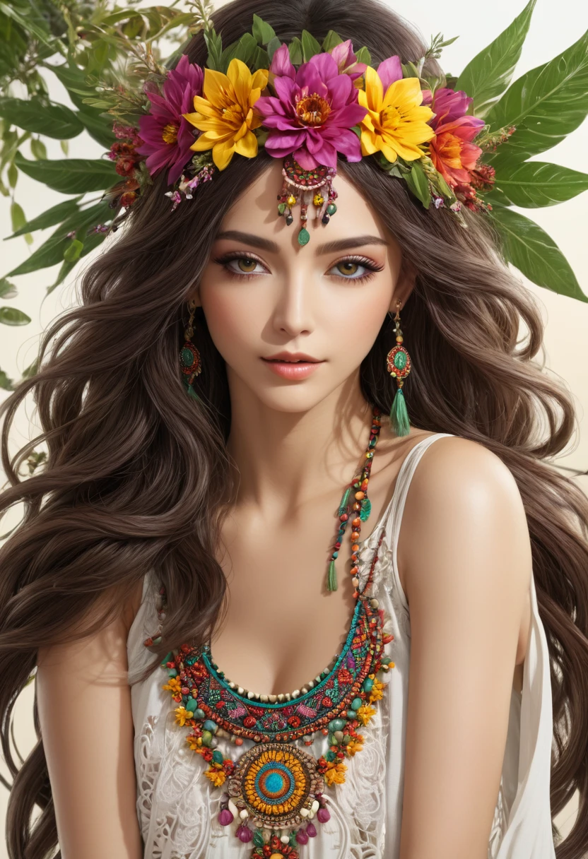 bohemian, 8k, super detailed, hana yata