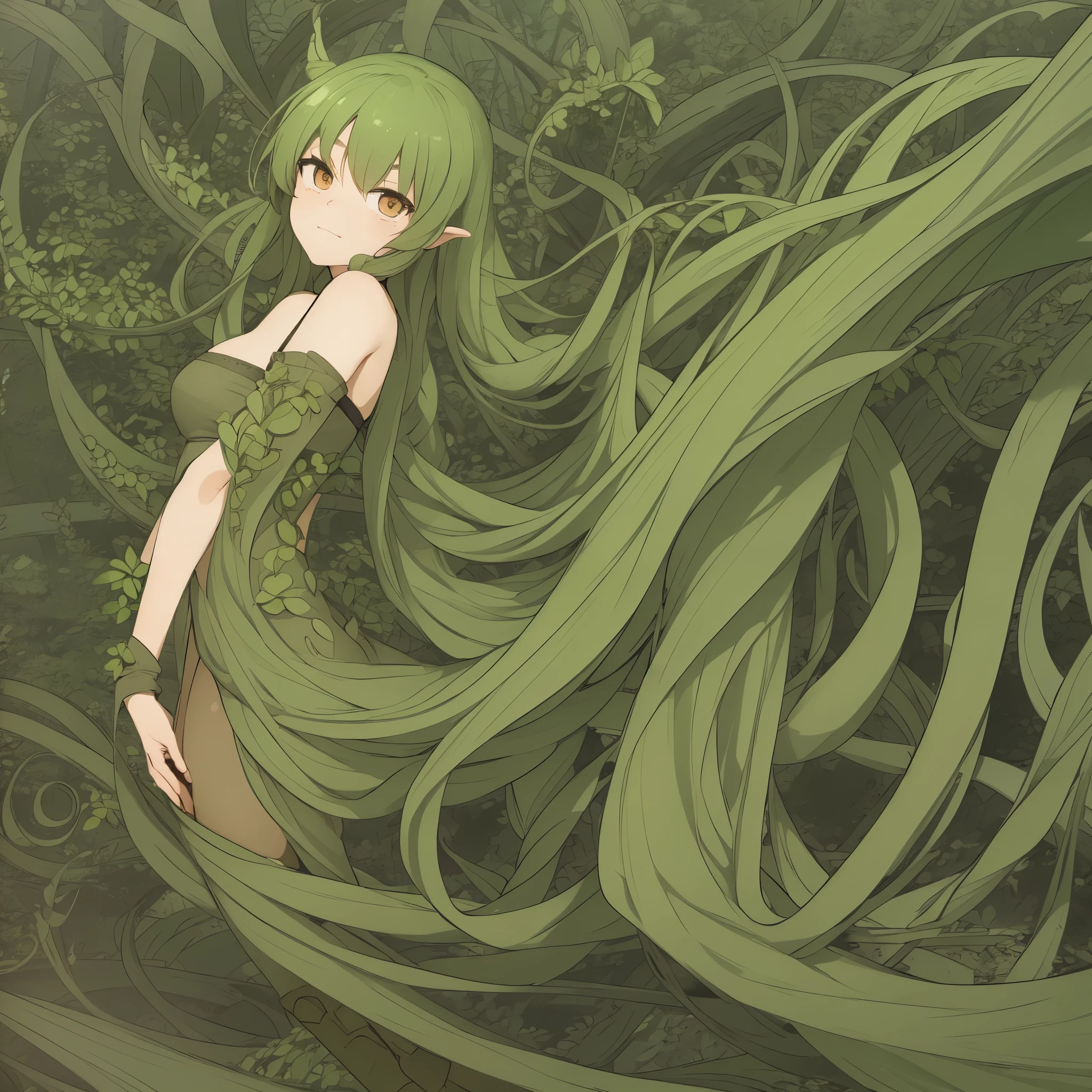 Tentacle Plant Girl