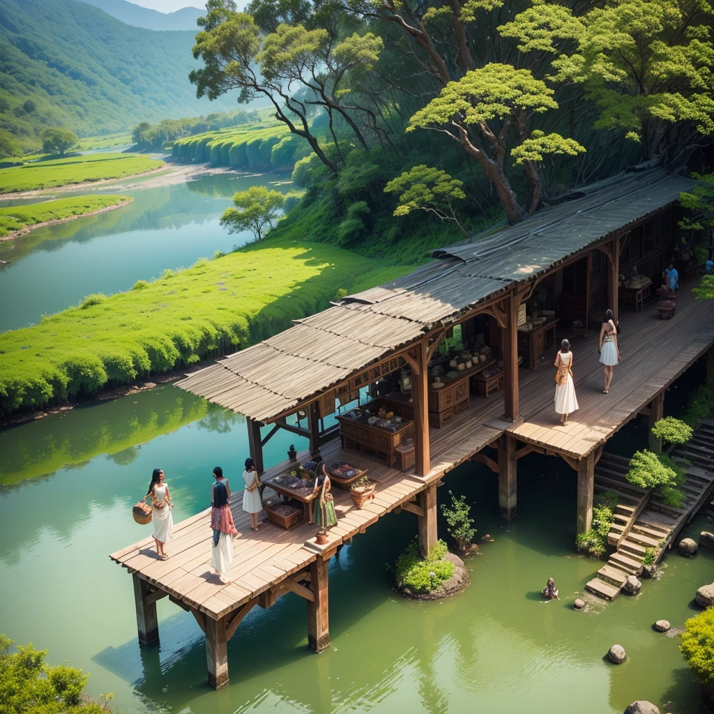 The four lotus sister embarks on a journey to see the magical forests and meet the magic banyaan tree