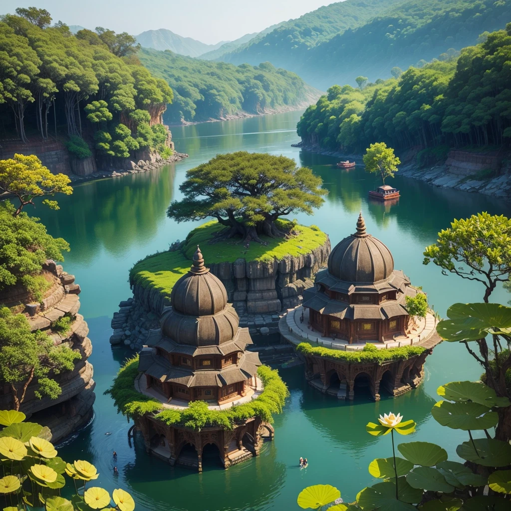 The four lotus sister embarks on a journey to see the magical forests and meet the magic banyaan tree