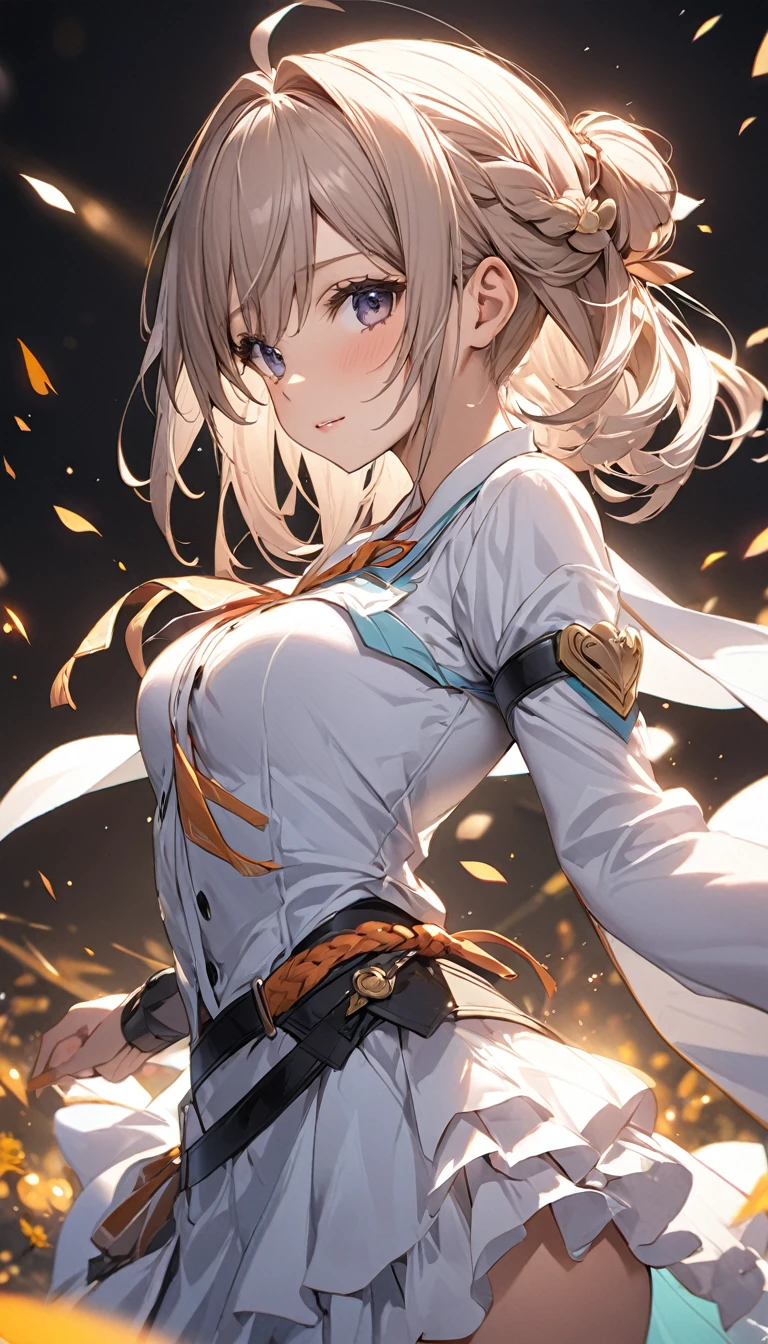 One girl, High resolution,