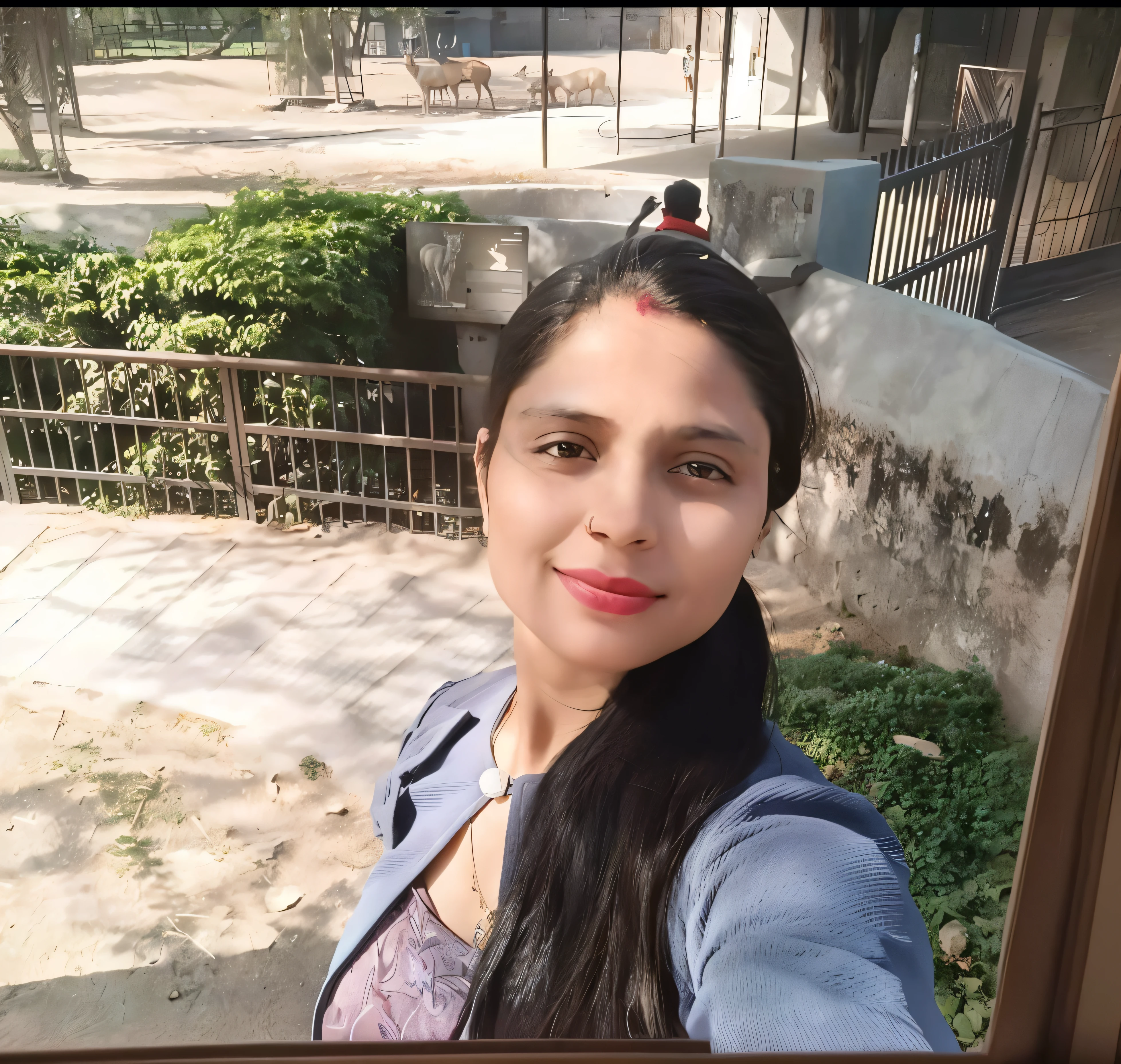 there is a woman taking a selfie with her cell phone, 3 0 years old woman, 30 years old woman, candid picture, about 3 5 years old, real picture taken in zoo, dayanita singh, selfie photo, 3 0 years woman, with accurate face, photo taken in 2 0 2 0, taken in zoo, photo of a woman, in love selfie. Nude  and ass