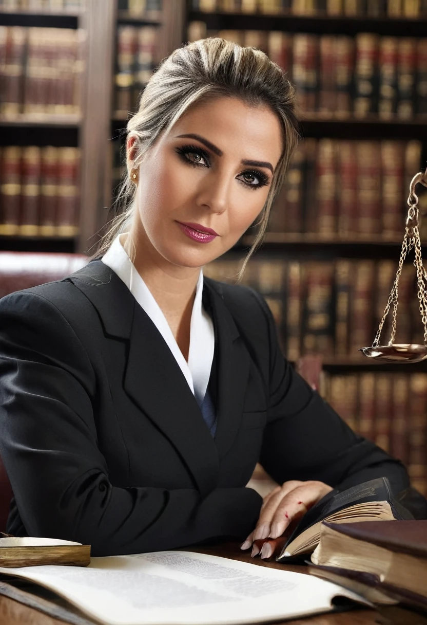 A lawyer woman 
