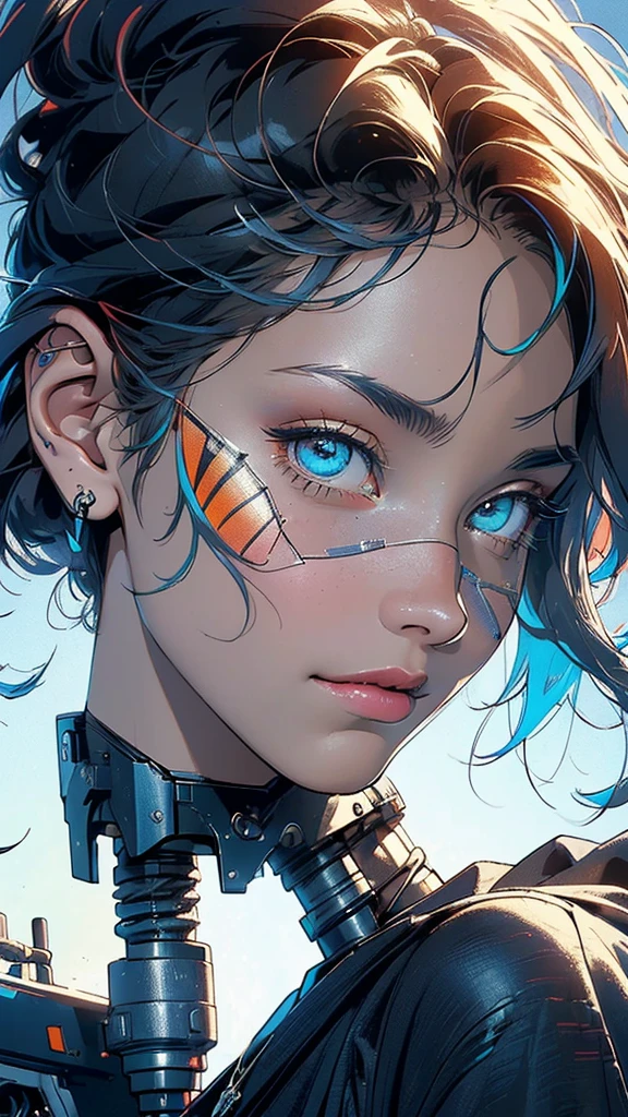 Masterpiece, Cubist inspiration, (geometric shapes: 1.2), fragmented forms, multiple viewpoints, abstract design, bold colors, modernist influences, delicate facial features, beauty