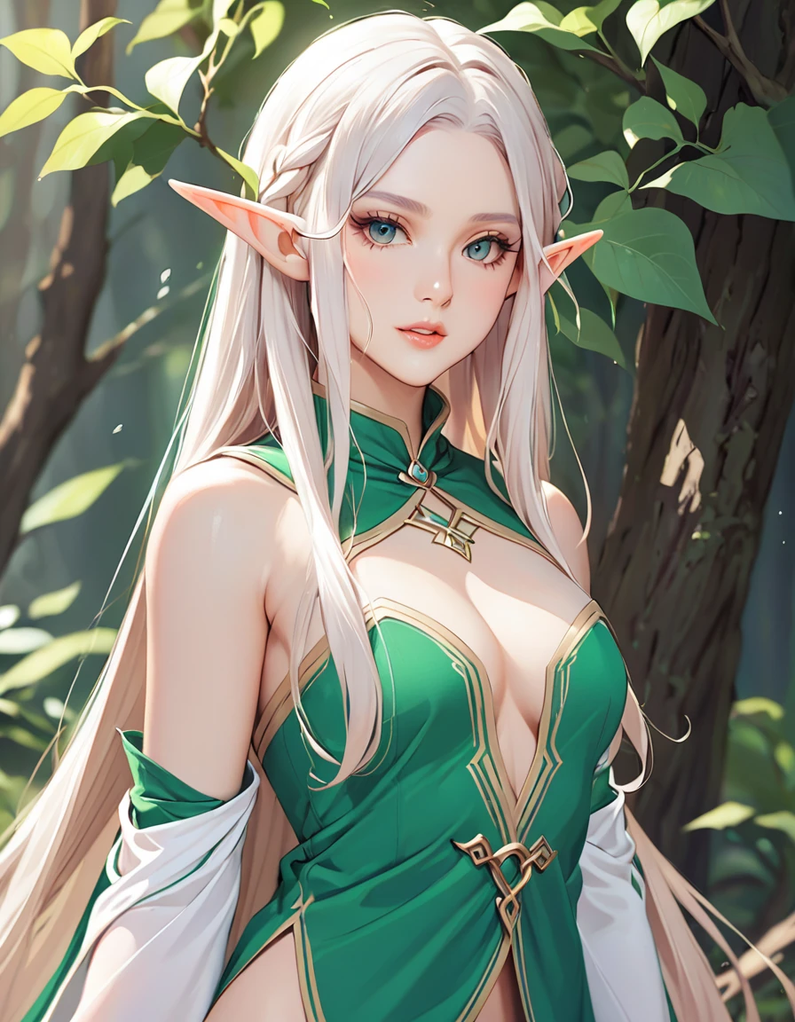 elf with long hair