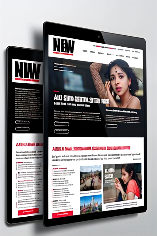 News website poster design
Time HindiIND