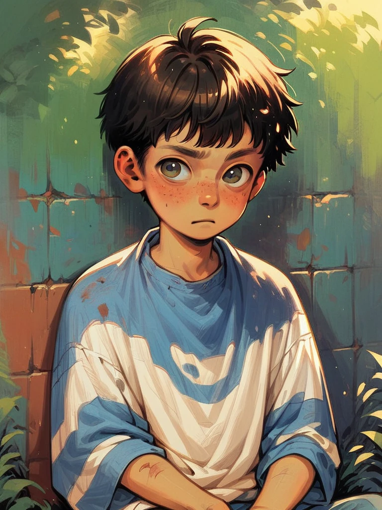 score_9, score_8_up, score_7_up, score_6_up, 1boy, ???, short hair, g4n1m3,