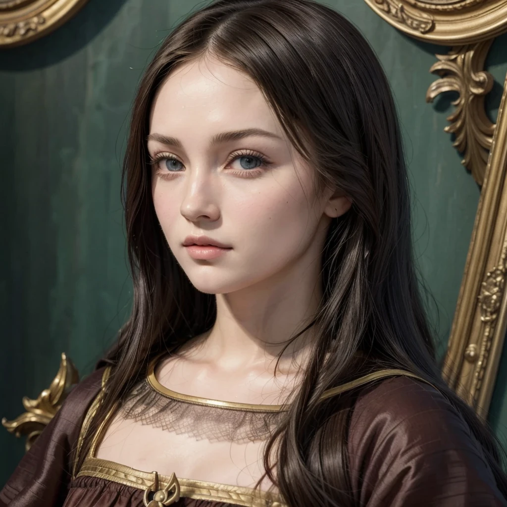 make the picture of monalisa by davinci and replace monalisa with megan fox